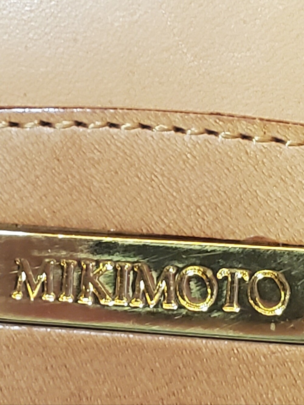 Mikimoto Leather Jewelry Travel Case